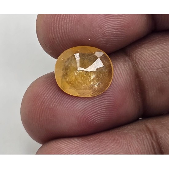 Bangkok Pukhraj Stone Original Yellow Sapphire Jupiter Guru Certified Gemstone Bangkok Pukhraj Stone Original Yellow Sapphire Jupiter Guru Certified Gemstone